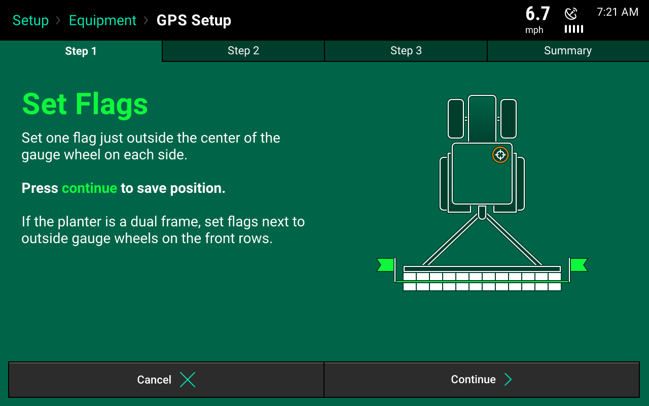 planter-mounted GPS screencap