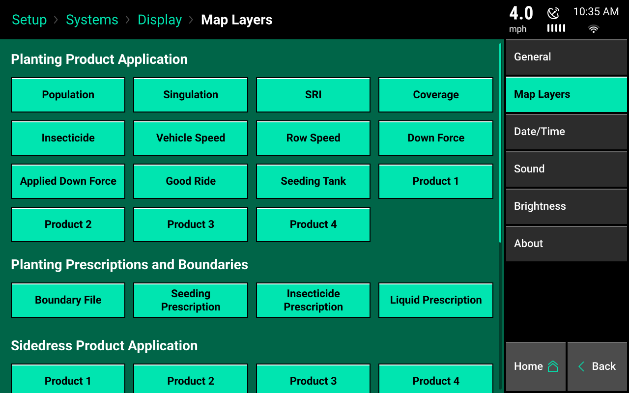 display map layer