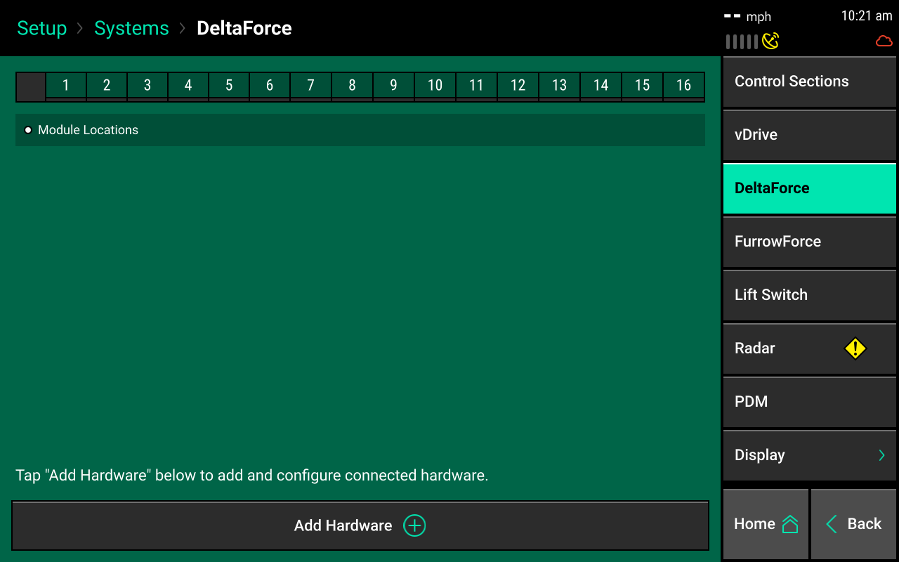 Navigate to DeltaForce setup