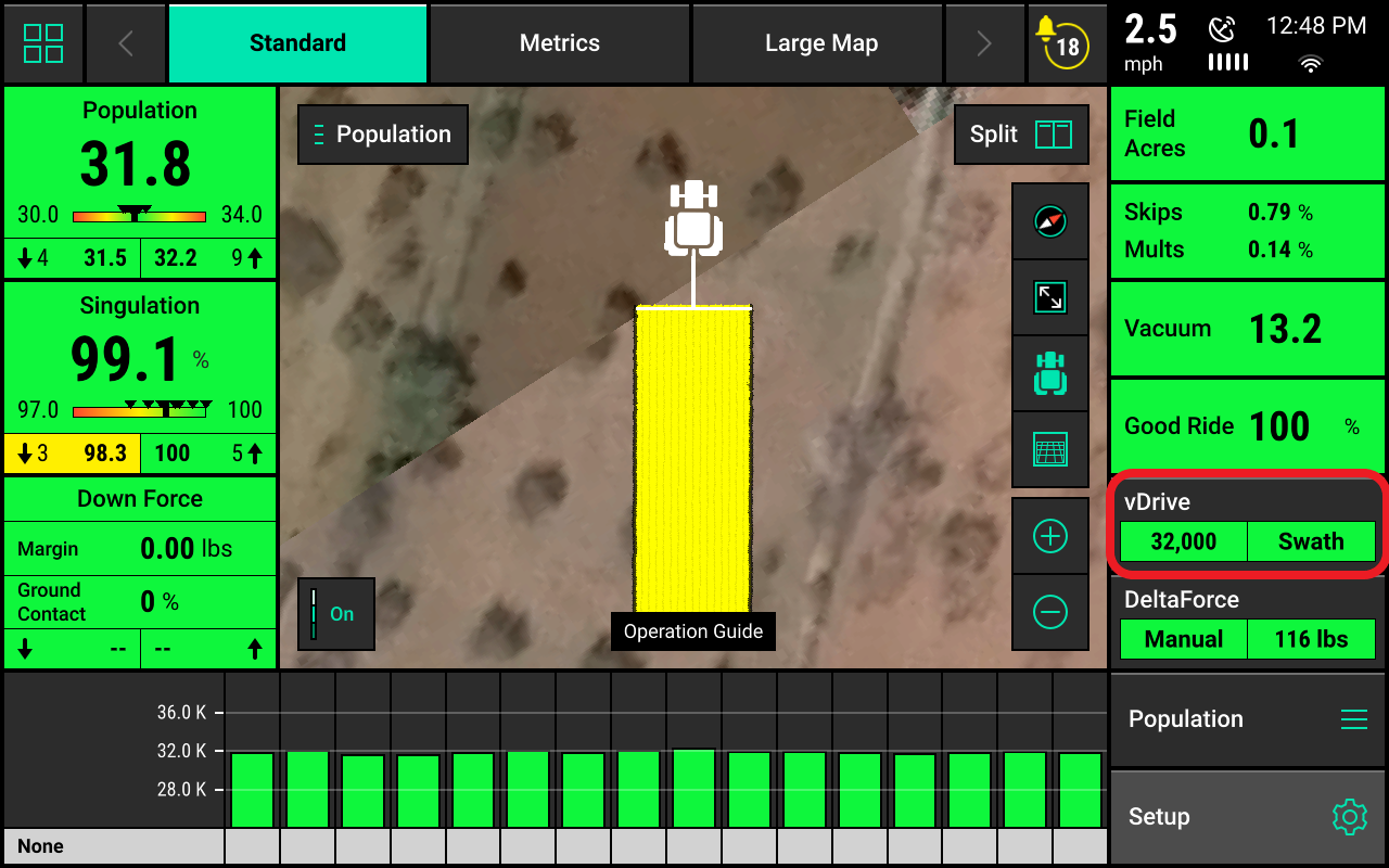 vDrive monitor configuration step 4