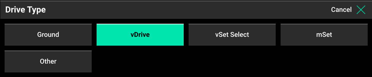 vDrive monitor configuration step 3