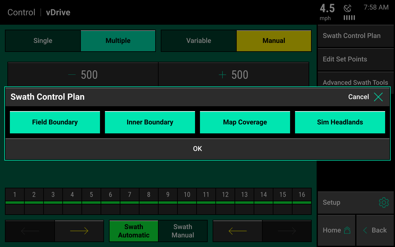 swath control plan screen