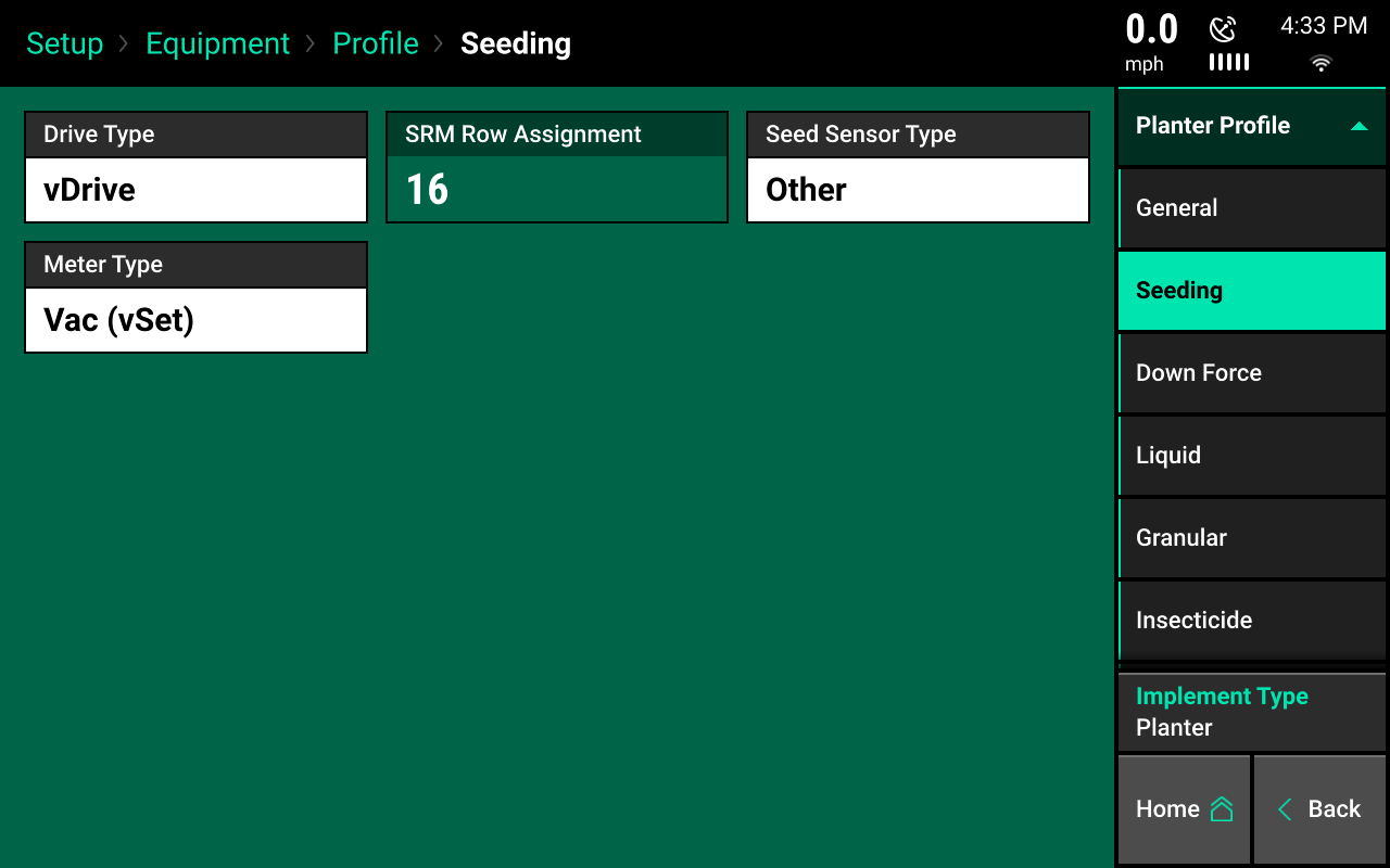 vDrive monitor configuration step 2 screen 2